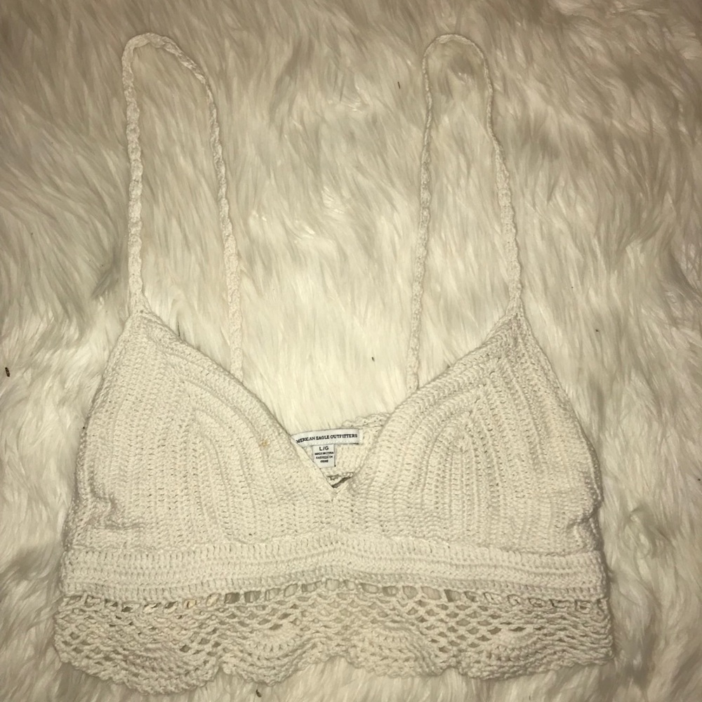 Crochet crop top